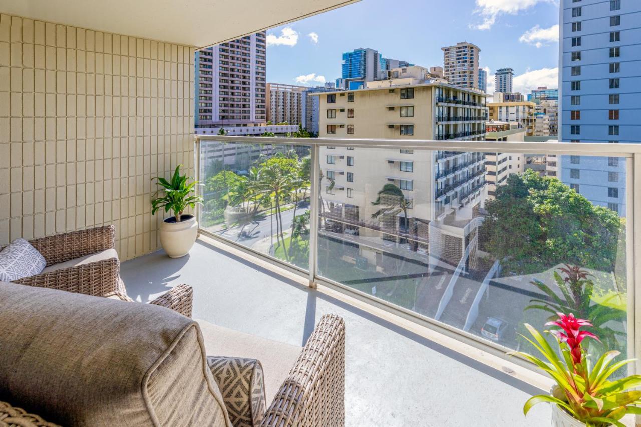 شقة Beautifully Upgraded Studio Close To Waikiki Beach هونولولو المظهر الخارجي الصورة