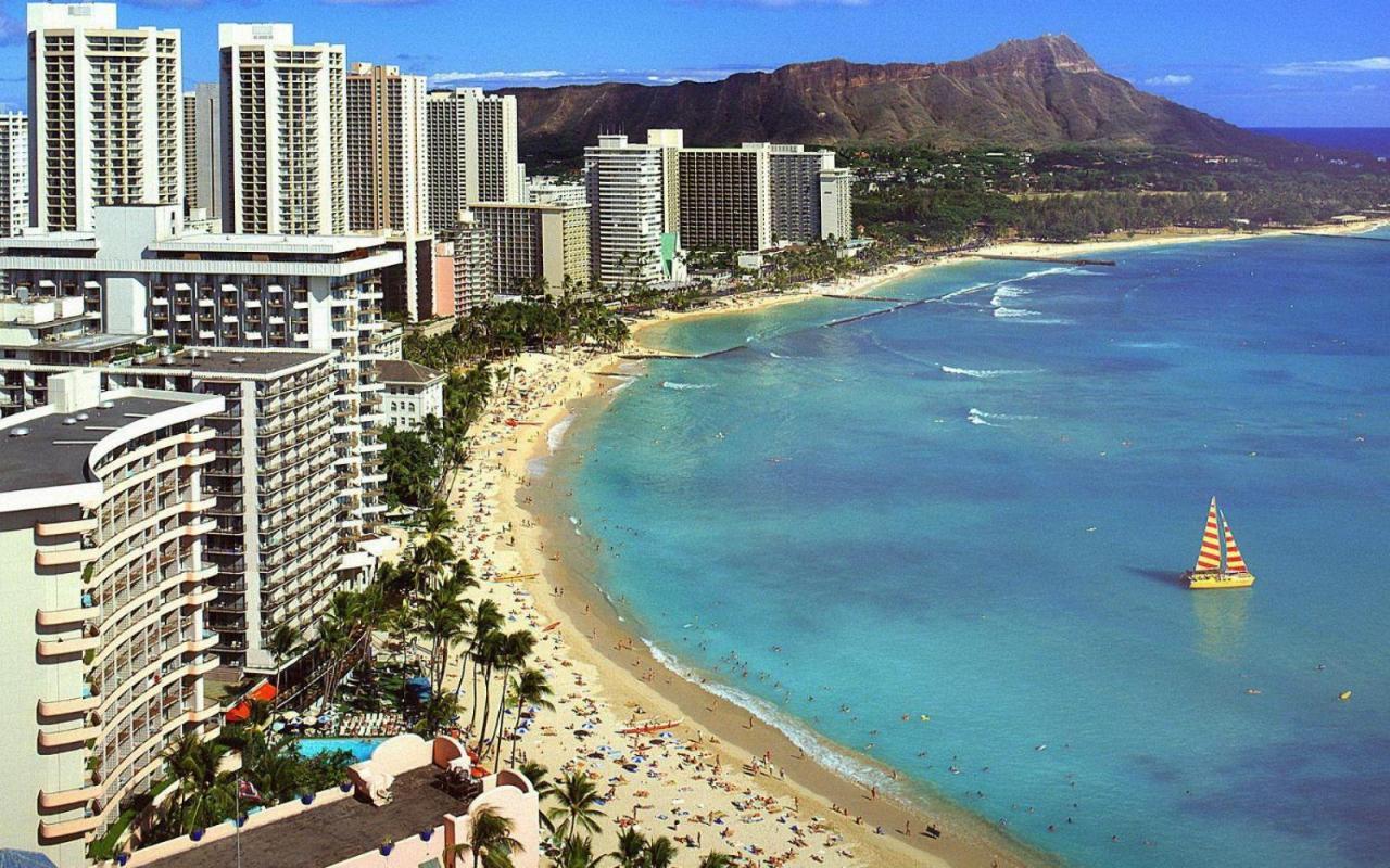 شقة Beautifully Upgraded Studio Close To Waikiki Beach هونولولو المظهر الخارجي الصورة